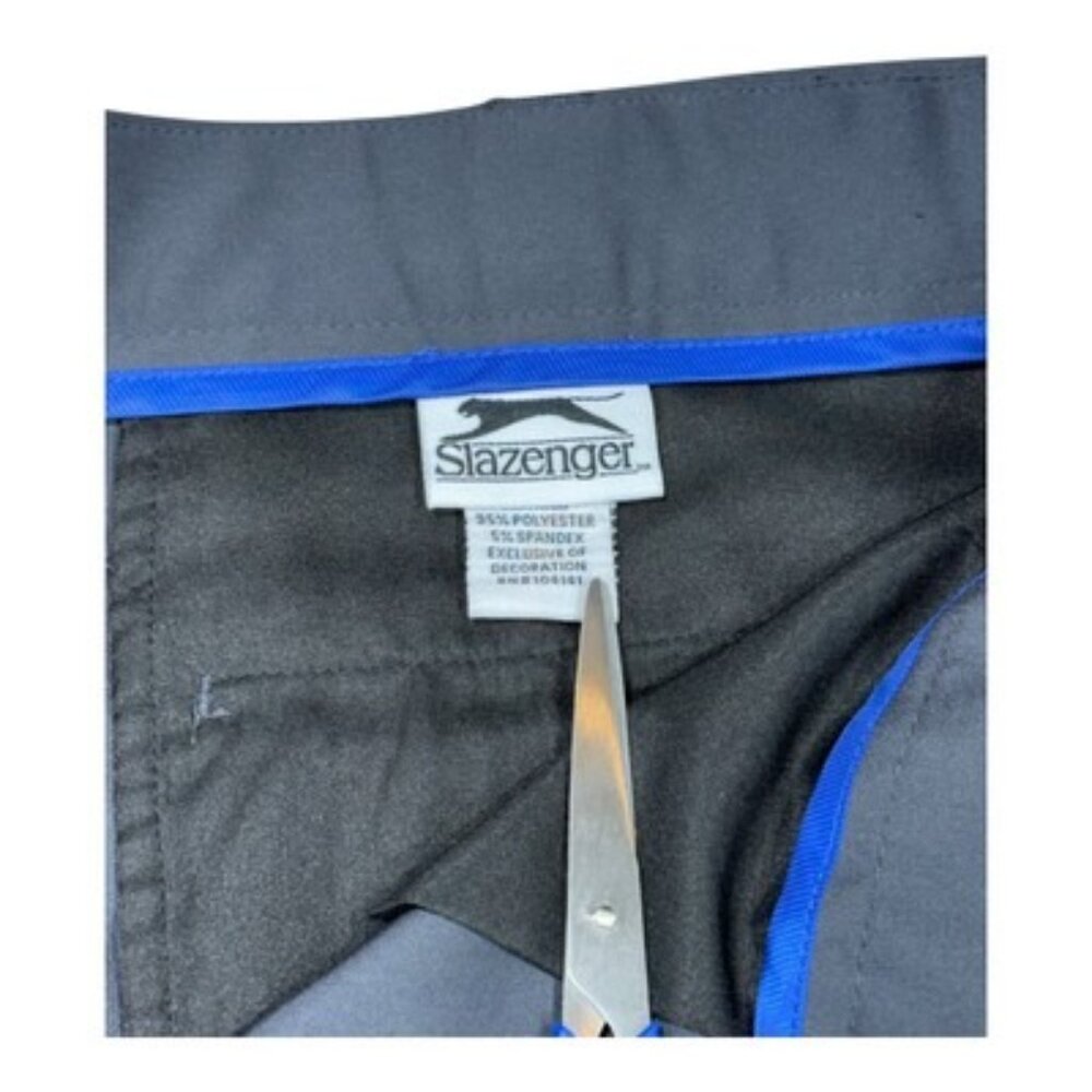 Slazenger Golf Shorts Men 40 Gray Waist Moisture-Wicking Athletic Club Summer - Picture 8 of 16